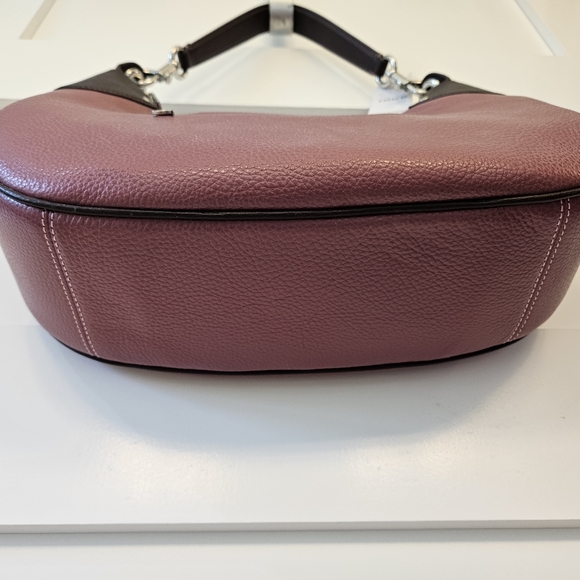 NWT Coach Pebble Leather Mara Hobo Shoulder Bag Style CJ864 Light Raspberry - Picture 6 of 10